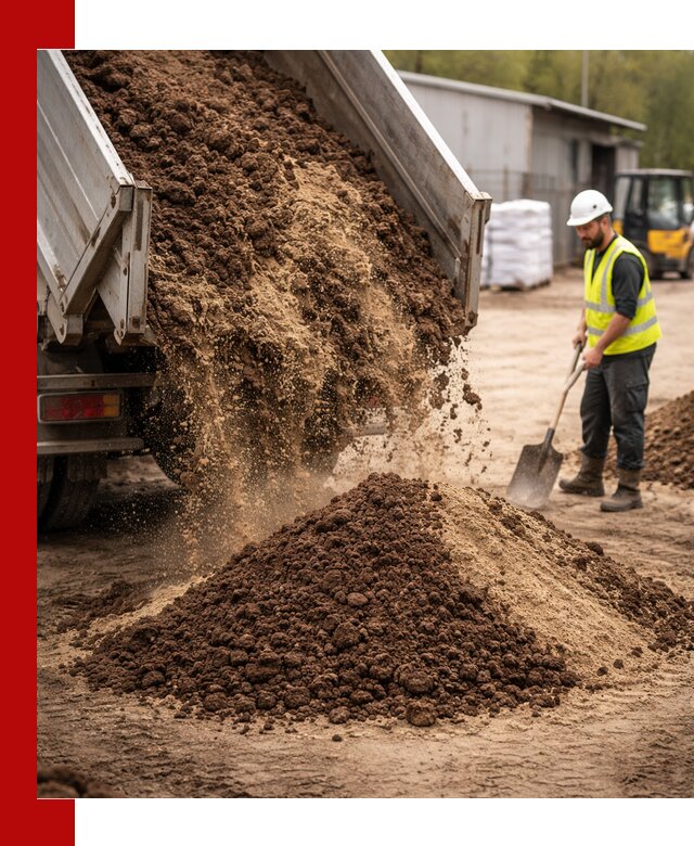 Доставка торфо-песчаной смеси в Морозовске для строительства и озеленения