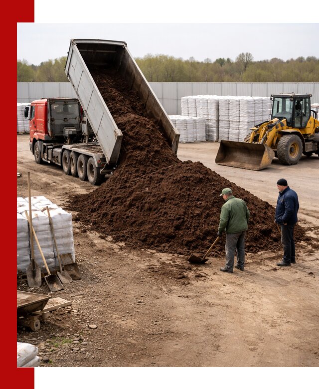 Доставка торфяных смесей оптом и в розницу в Морозовске