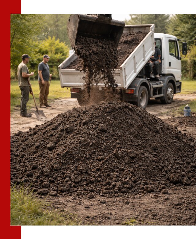 Доставка и продажа чернозема в Морозовске оптом и в розницу