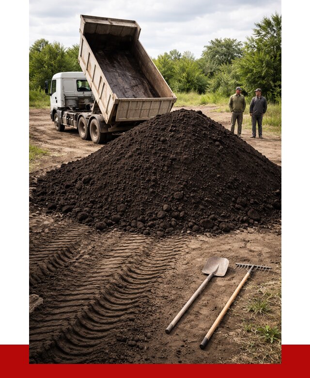 Купить чернозем навалом в Морозовске от 1232 р. за куб | ПРОНЕРУДМрз