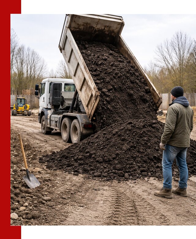 Доставка чернозема навалом в Морозовске быстро и выгодно