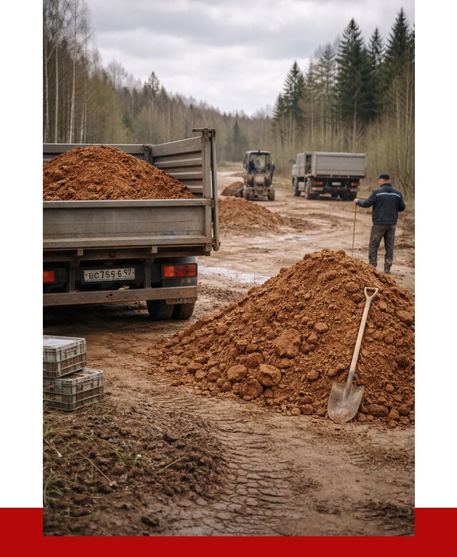 Глина и суглинки в Морозовске от 4620 р. за куб | ПРОНЕРУДМрз