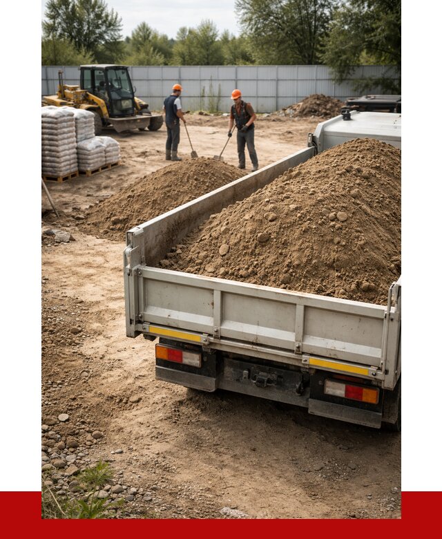Супесь с доставкой в Морозовске от 2515 р. за куб | ПРОНЕРУДМрз