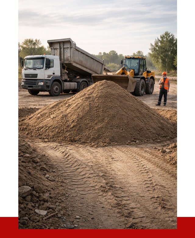 Купить песчаный грунт с доставкой в Морозовске от 4312 р. | ПРОНЕРУДМрз