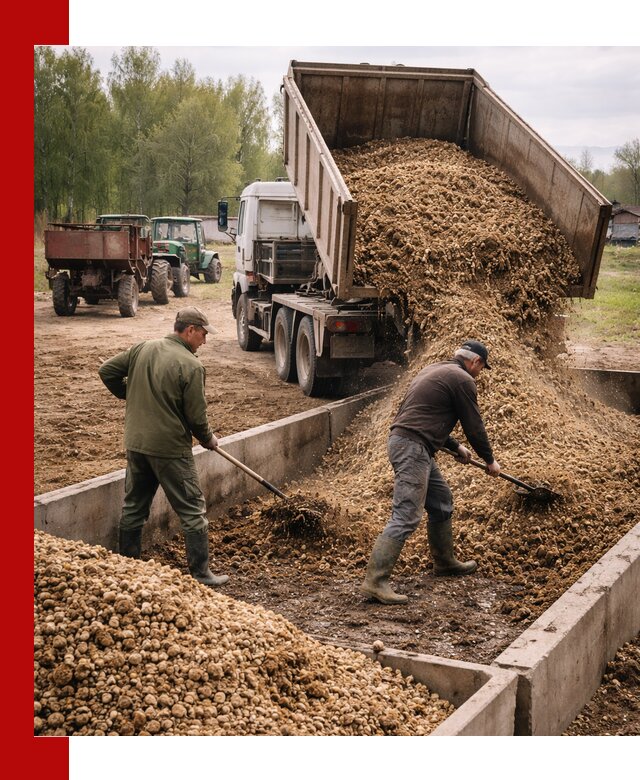 Куриный помет с доставкой в Морозовске оптом и в розницу