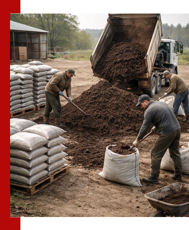 Доставка компоста оптом и в розницу в Морозовске