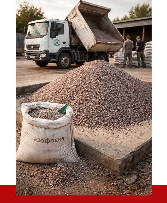 Купить азофоска в Морозовске с доставкой от 1232 р. за куб | ПРОНЕРУДМрз