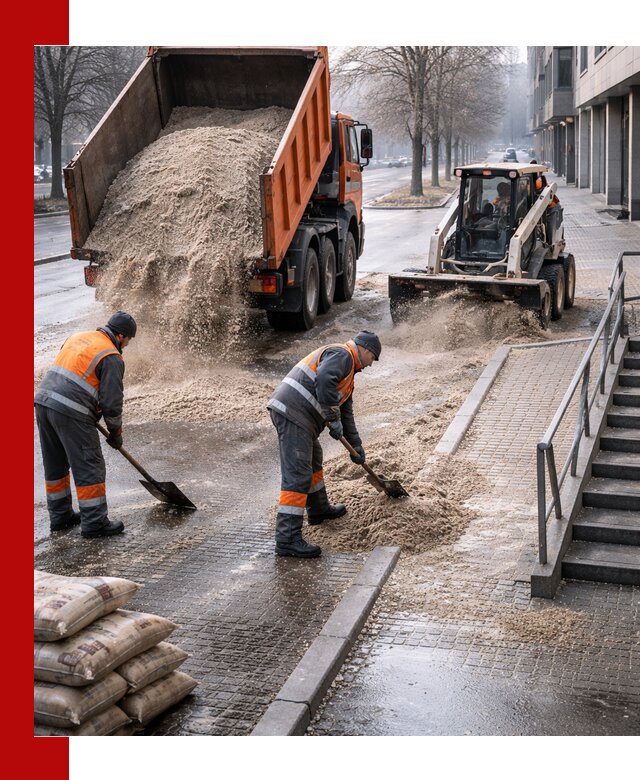 Поставка противогололедных материалов в Морозовске