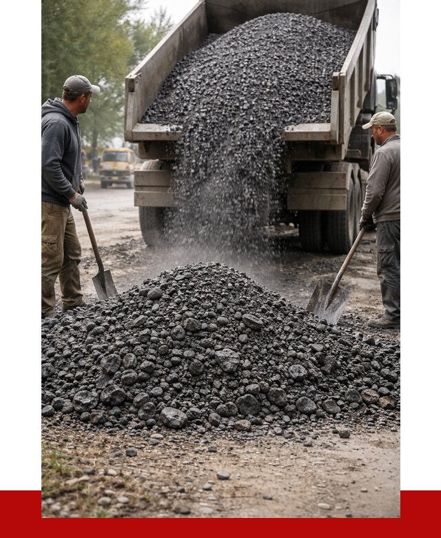 Дробленый асфальт в Морозовске от 2874 р. с доставкой | ПРОНЕРУДМрз