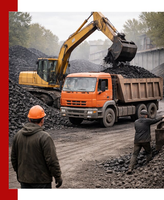 Доставка угля автотранспортом в Морозовске быстро и выгодно