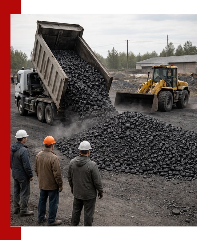 Доставка угля антрацита в Морозовске с самосвалами и погрузкой
