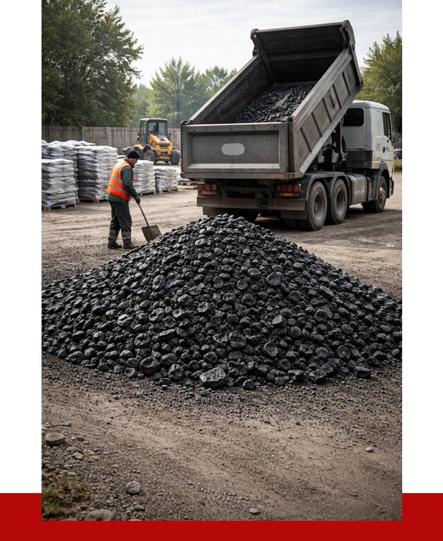 Купить уголь орех в Морозовске с доставкой от 7700 р. | ПРОНЕРУДМрз