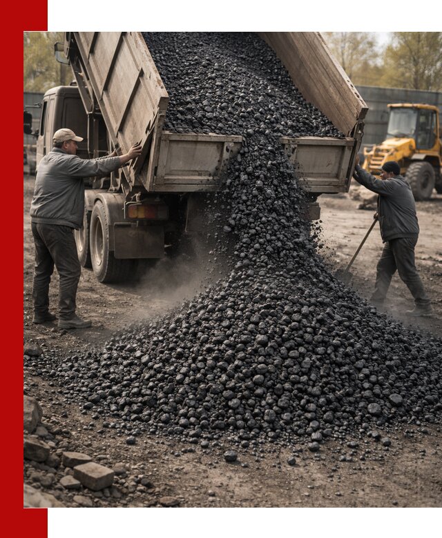 Доставка угля семечка самосвалами в Морозовске