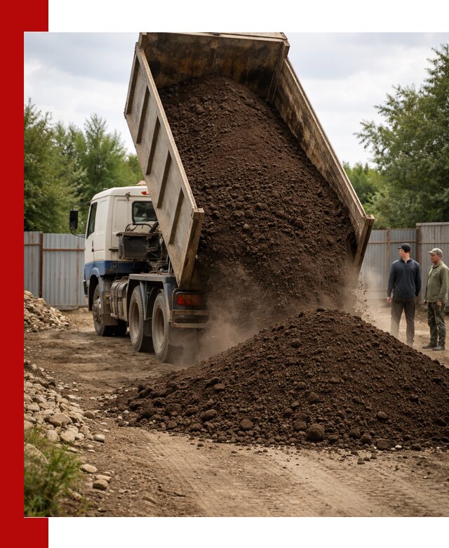 Доставка самосвалом 10 кубов в Морозовске быстро и надёжно