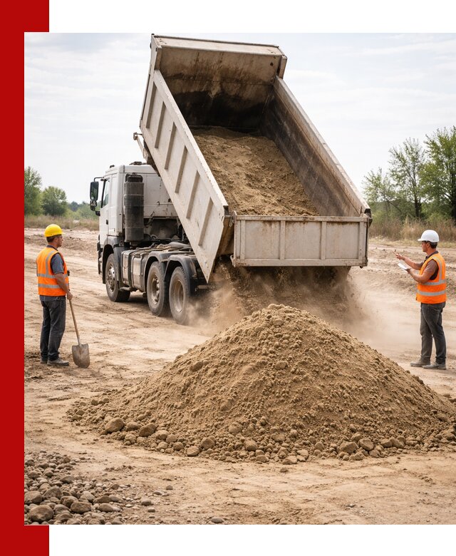 Доставка самосвалом 15 кубов в Морозовске за город и по городу