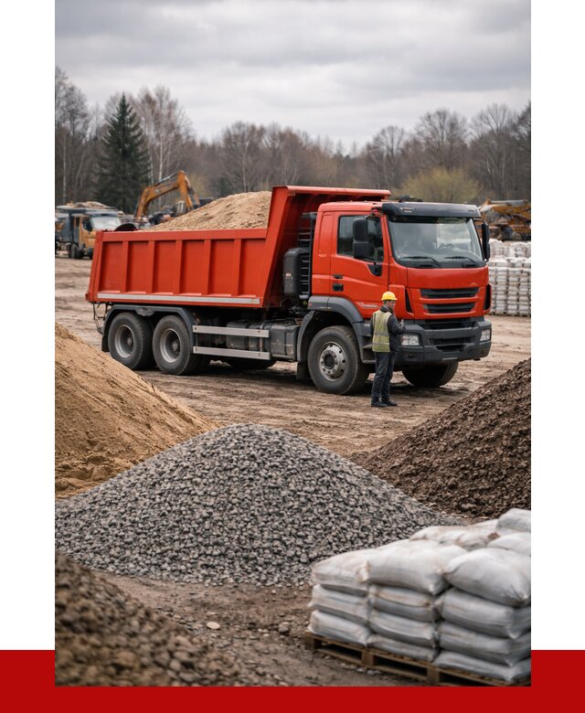 Доставка самосвалом 25 кубов в Морозовске от 7700 р. | ПРОНЕРУДМрз