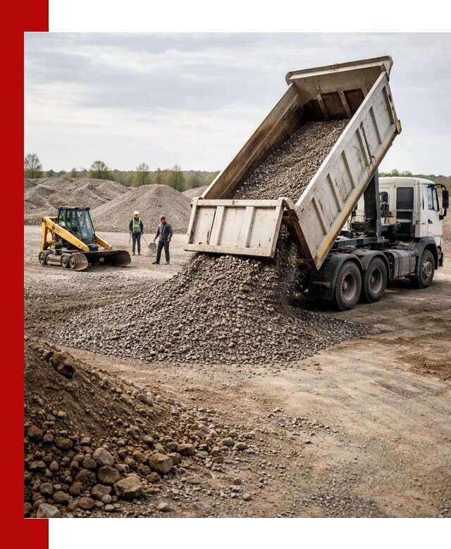 Доставка самосвалом 25 м³ в Морозовске быстро и надежно