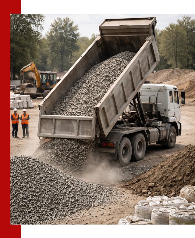 Аренда самосвала в Морозовске для доставки сыпучих и нерудных материалов