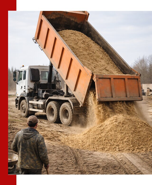 Аренда самосвала 20 тонн для перевозки грузов в Морозовске