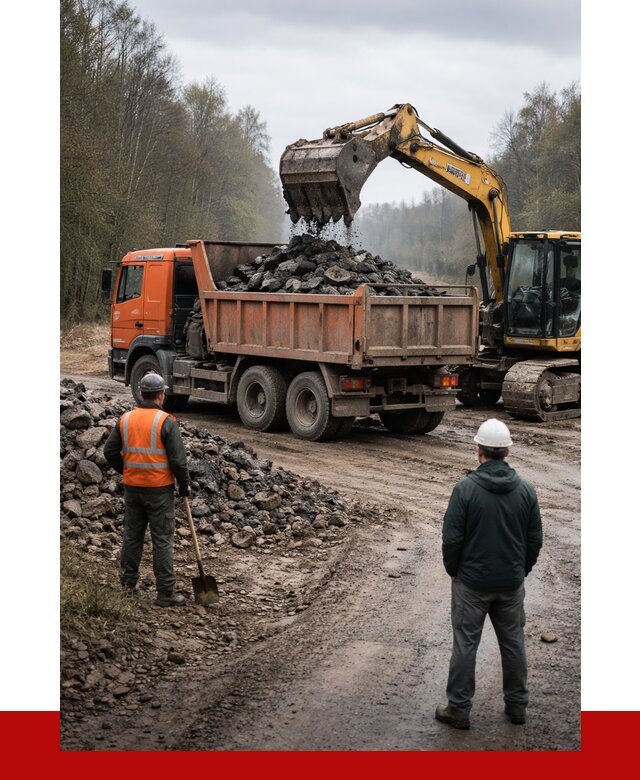 Вывоз асфальта в Морозовске от 4620 р. самосвалом ПРОНЕРУДМрз