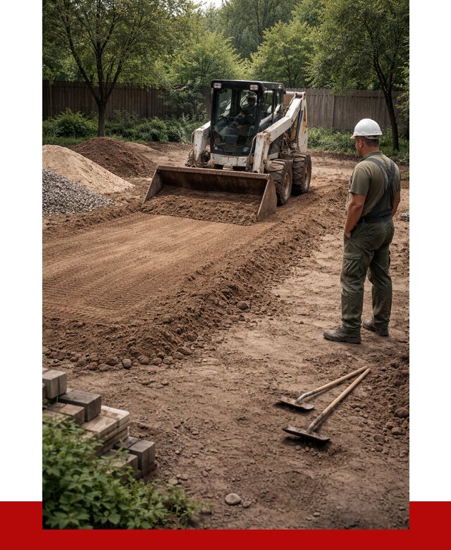 Выравнивание участка под ключ в Морозовске от 3593 р. | ПРОНЕРУДМрз